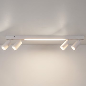 Brilagi - Σποτ φωτιστικό LED SELE 4xGU10/30W/230V + LED/25W λευκό