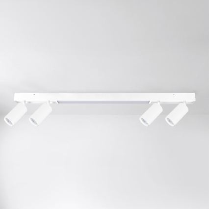 Brilagi - Σποτ φωτιστικό LED SELE 4xGU10/30W/230V + LED/25W λευκό