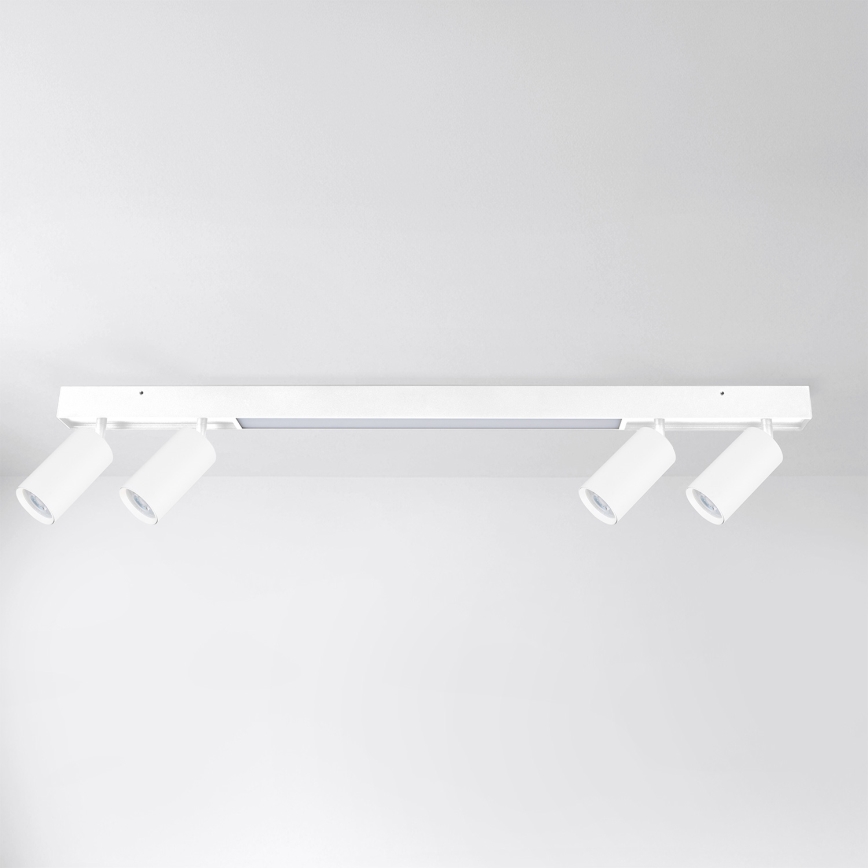 Brilagi - Σποτ φωτιστικό LED SELE 4xGU10/30W/230V + LED/25W λευκό