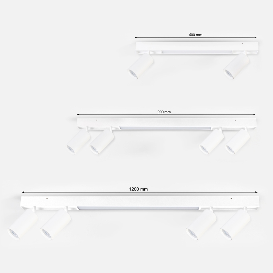 Brilagi - Σποτ φωτιστικό LED SELE 4xGU10/30W/230V + LED/25W λευκό