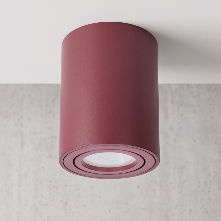BRILAGI - Σποτ φωτιστικό MIA 1xGU10/30W/230V 100x80 mm μπορντό