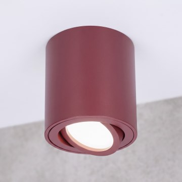 BRILAGI - Σποτ φωτιστικό MIA 1xGU10/30W/230V 84x80 mm μπορντό