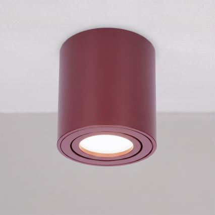 BRILAGI - Σποτ φωτιστικό MIA 1xGU10/30W/230V 84x80 mm μπορντό