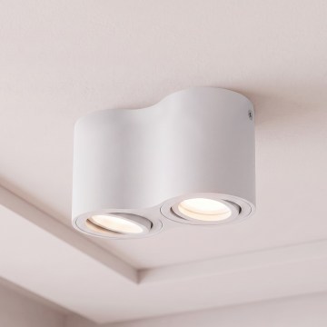BRILAGI - Σποτ φωτιστικό MIA DOUBLE 2xGU10/30W/230V λευκό