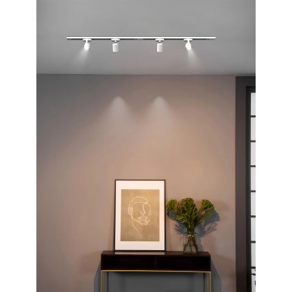 Brilagi - Σποτ φωτιστικό σε σύστημα ράγας HUSKY 4xGU10/10W/230V λευκό