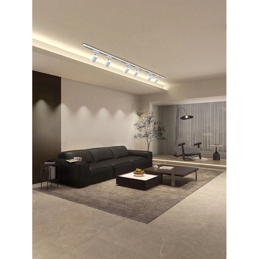 Brilagi - Σποτ φωτιστικό σε σύστημα ράγας HUSKY 6xGU10/10W/230V λευκό