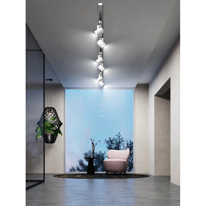 Brilagi - Σποτ φωτιστικό σε σύστημα ράγας HUSKY 6xGU10/10W/230V λευκό