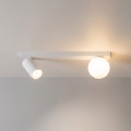 Brilagi - Σποτ φωτιστικό SELE BALL 1xGU10/30W/230V + 1xG9/10W λευκό