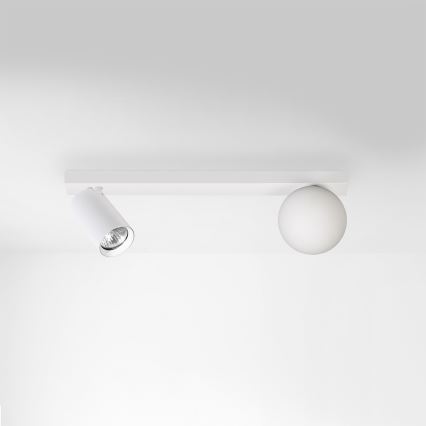 Brilagi - Σποτ φωτιστικό SELE BALL 1xGU10/30W/230V + 1xG9/10W λευκό