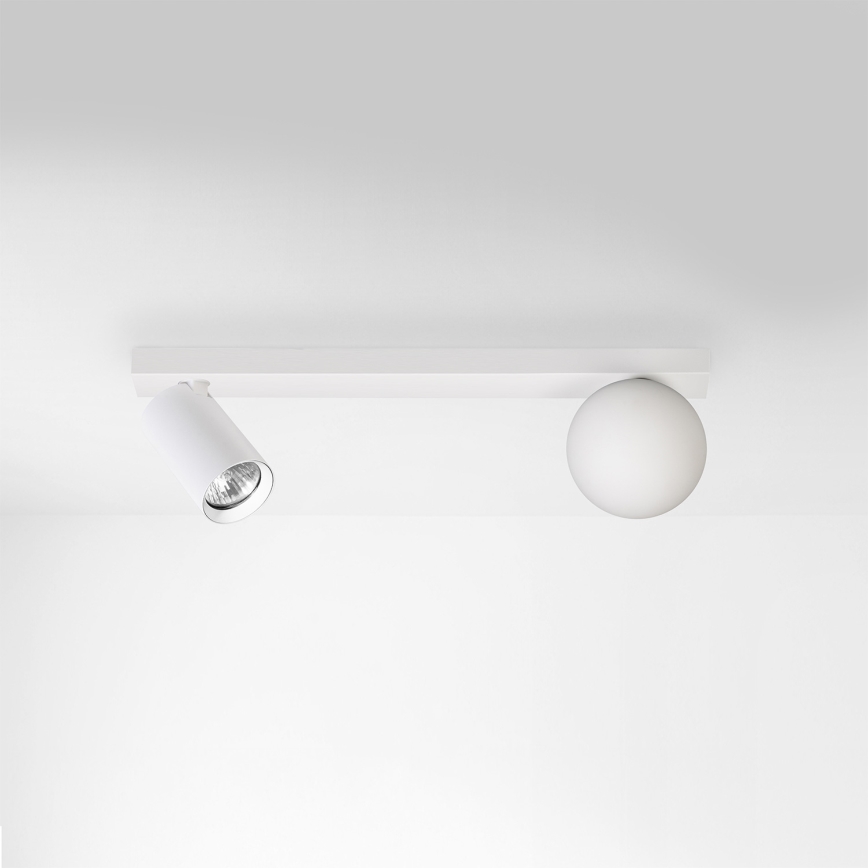 Brilagi - Σποτ φωτιστικό SELE BALL 1xGU10/30W/230V + 1xG9/10W λευκό