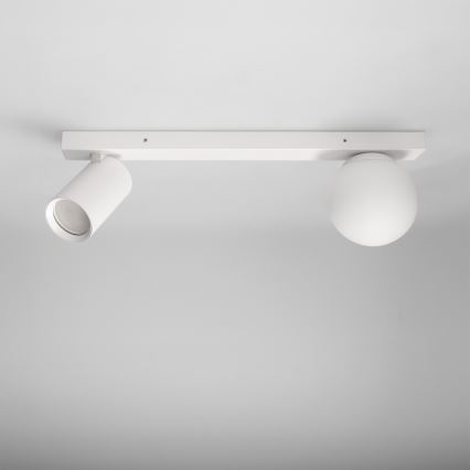 Brilagi - Σποτ φωτιστικό SELE BALL 1xGU10/30W/230V + 1xG9/10W λευκό