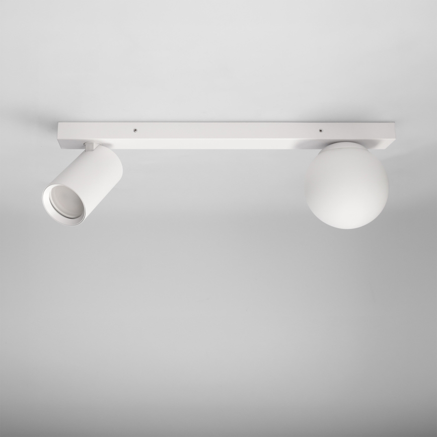 Brilagi - Σποτ φωτιστικό SELE BALL 1xGU10/30W/230V + 1xG9/10W λευκό
