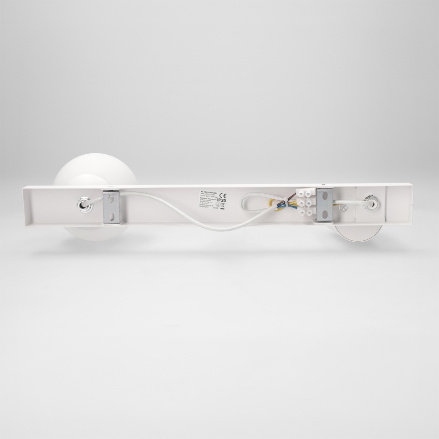 Brilagi - Σποτ φωτιστικό SELE BALL 1xGU10/30W/230V + 1xG9/10W λευκό