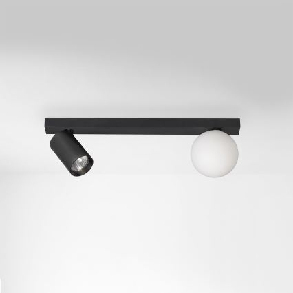 Brilagi - Σποτ φωτιστικό SELE BALL 1xGU10/30W/230V + 1xG9/10W μαύρο