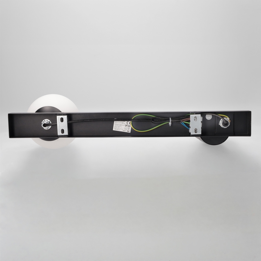 Brilagi - Σποτ φωτιστικό SELE BALL 1xGU10/30W/230V + 1xG9/10W μαύρο