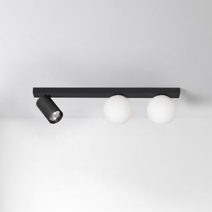 Brilagi - Σποτ φωτιστικό SELE BALL 1xGU10/30W/230V + 2xG9/10W μαύρο