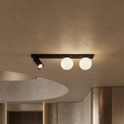 Brilagi - Σποτ φωτιστικό SELE BALL 1xGU10/30W/230V + 2xG9/10W μαύρο