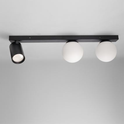 Brilagi - Σποτ φωτιστικό SELE BALL 1xGU10/30W/230V + 2xG9/10W μαύρο