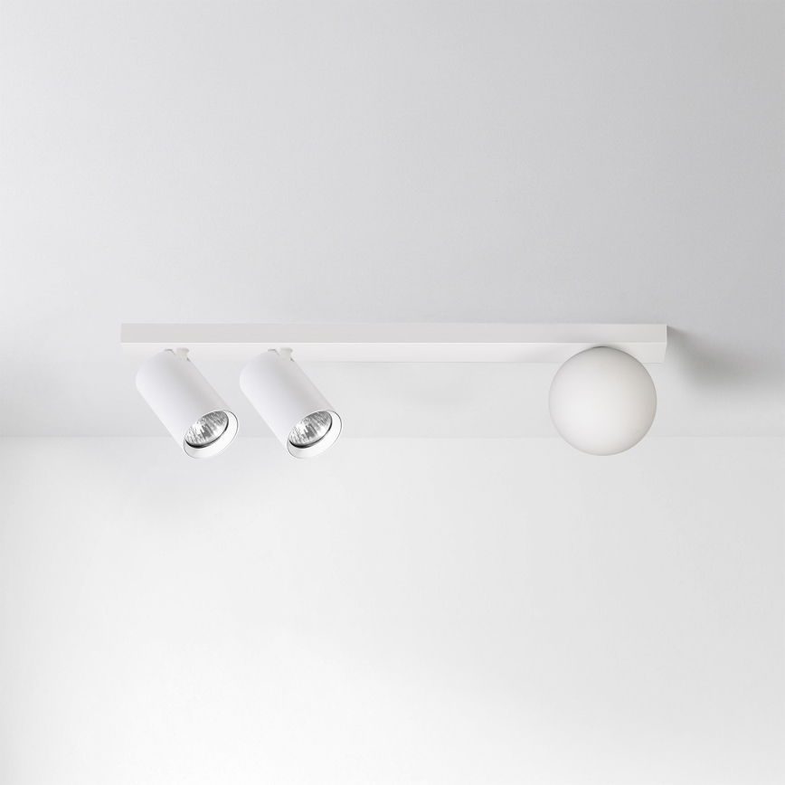 Brilagi - Σποτ φωτιστικό SELE BALL 2xGU10/30W/230V + 1xG9/10W λευκό