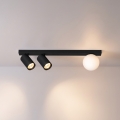 Brilagi - Σποτ φωτιστικό SELE BALL 2xGU10/30W/230V + 1xG9/10W μαύρο