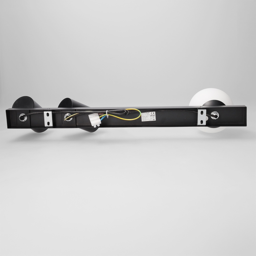 Brilagi - Σποτ φωτιστικό SELE BALL 2xGU10/30W/230V + 1xG9/10W μαύρο