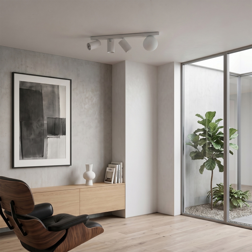 Brilagi - Σποτ φωτιστικό SELE BALL 3xGU10/30W/230V + 1xG9/10W λευκό