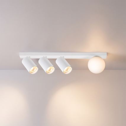 Brilagi - Σποτ φωτιστικό SELE BALL 3xGU10/30W/230V + 1xG9/10W λευκό