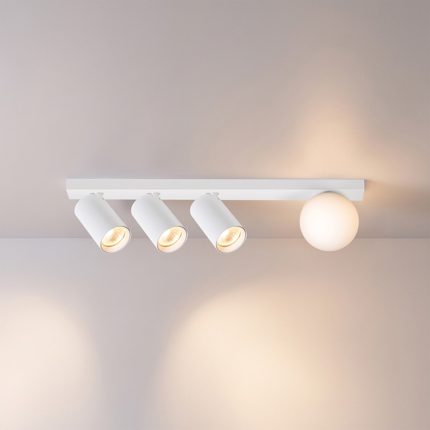 Brilagi - Σποτ φωτιστικό SELE BALL 3xGU10/30W/230V + 1xG9/10W λευκό