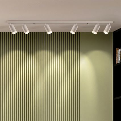 Brilagi - Σποτ φωτιστικό SELE DIAMANT 6xGU10/30W/230V λευκό