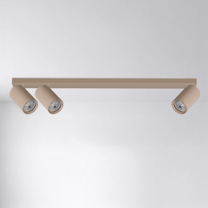 Brilagi - Σποτ φωτιστικό SELE LONG 3xGU10/30W/230V μπεζ