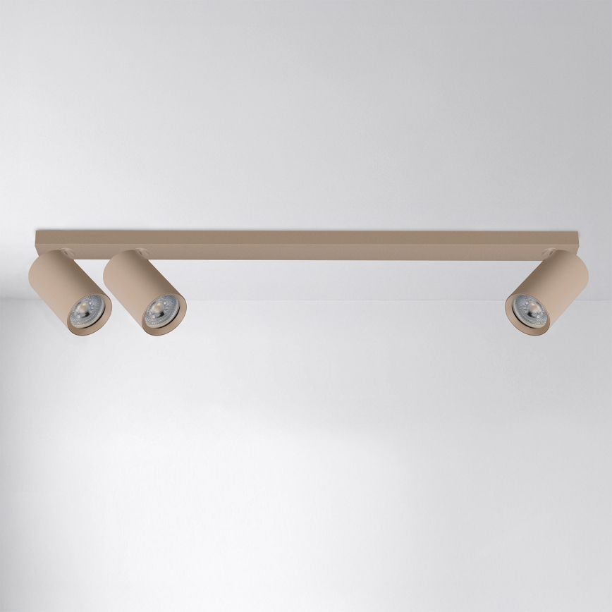 Brilagi - Σποτ φωτιστικό SELE LONG 3xGU10/30W/230V μπεζ