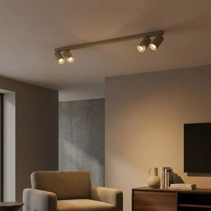 Brilagi - Σποτ φωτιστικό SELE LONG 4xGU10/30W/230V μπεζ