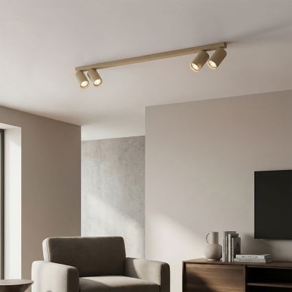 Brilagi - Σποτ φωτιστικό SELE LONG 4xGU10/30W/230V μπεζ