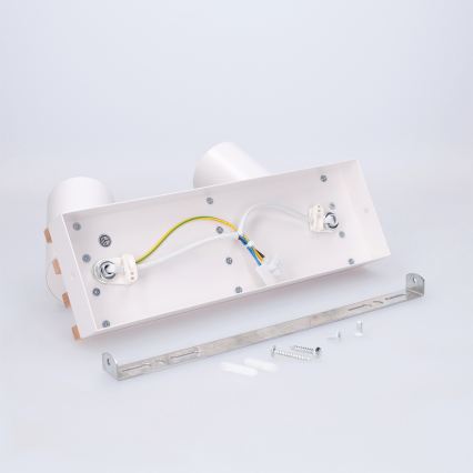 Brilagi - Σποτ φωτιστικό SELE WOOD ACOUSTIC 2xGU10/30W/230V λευκό/ξύλο