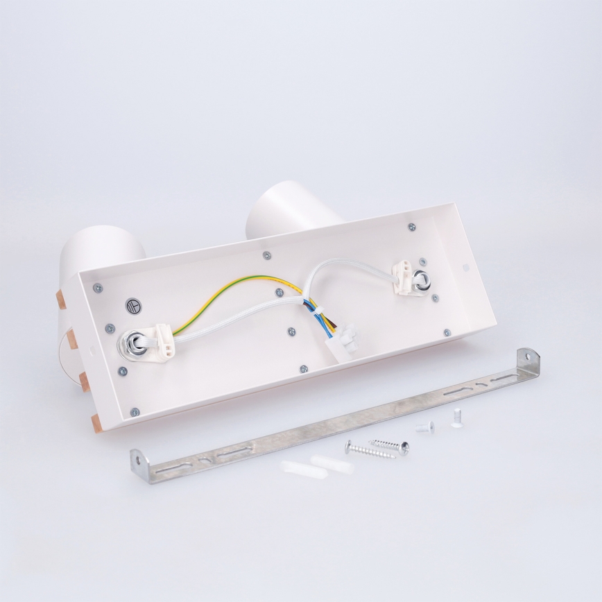 Brilagi - Σποτ φωτιστικό SELE WOOD ACOUSTIC 2xGU10/30W/230V λευκό/ξύλο