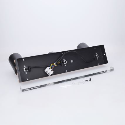 Brilagi - Σποτ φωτιστικό SELE WOOD ACOUSTIC 3xGU10/30W/230V μαύρο/ξύλο