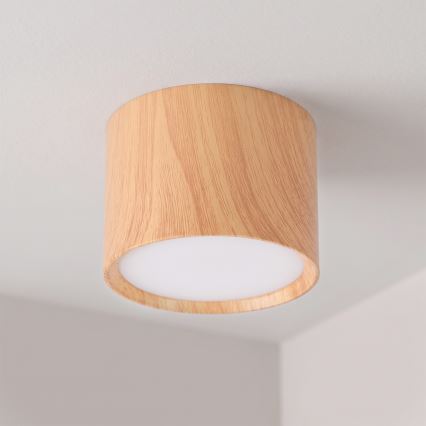 BRILAGI - Σποτ φωτιστικό SMOOTH 1xGX53/15W/230V 60x82 mm σε απόχρωση δρυός