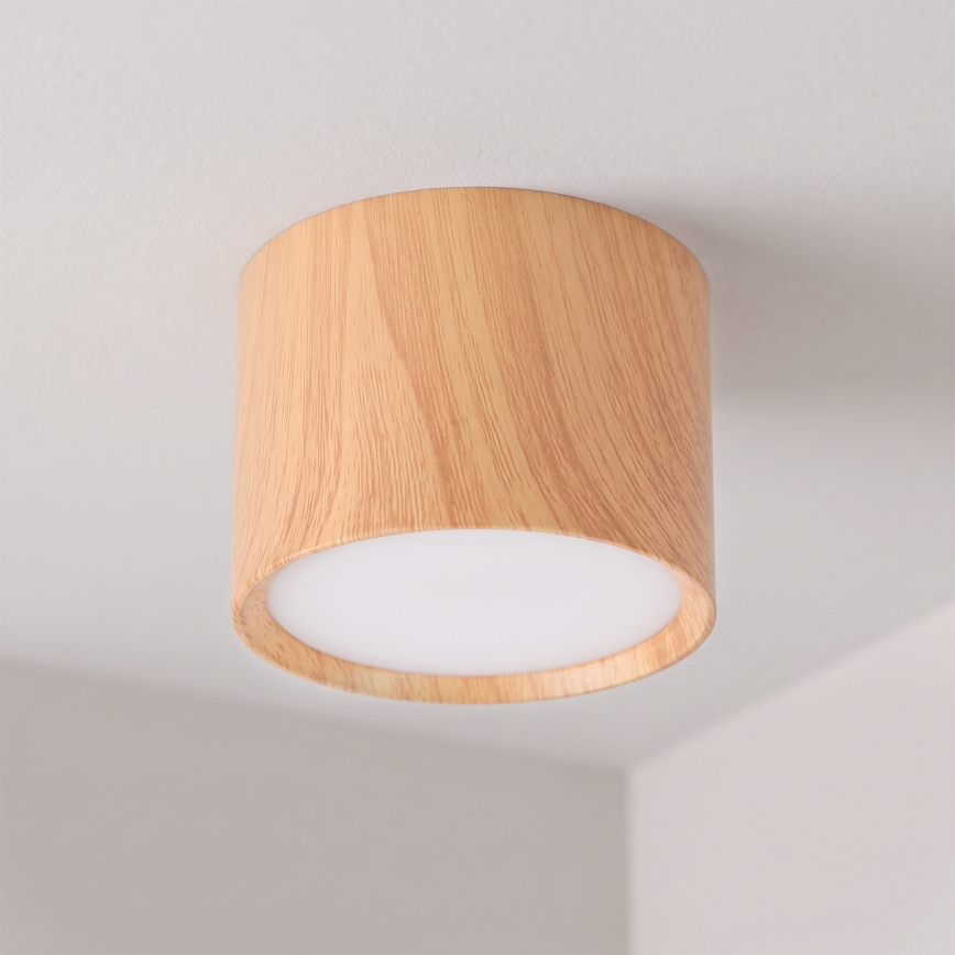 BRILAGI - Σποτ φωτιστικό SMOOTH 1xGX53/15W/230V 60x82 mm σε απόχρωση δρυός