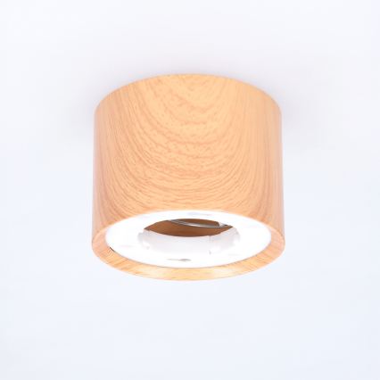 BRILAGI - Σποτ φωτιστικό SMOOTH 1xGX53/15W/230V 60x82 mm σε απόχρωση δρυός