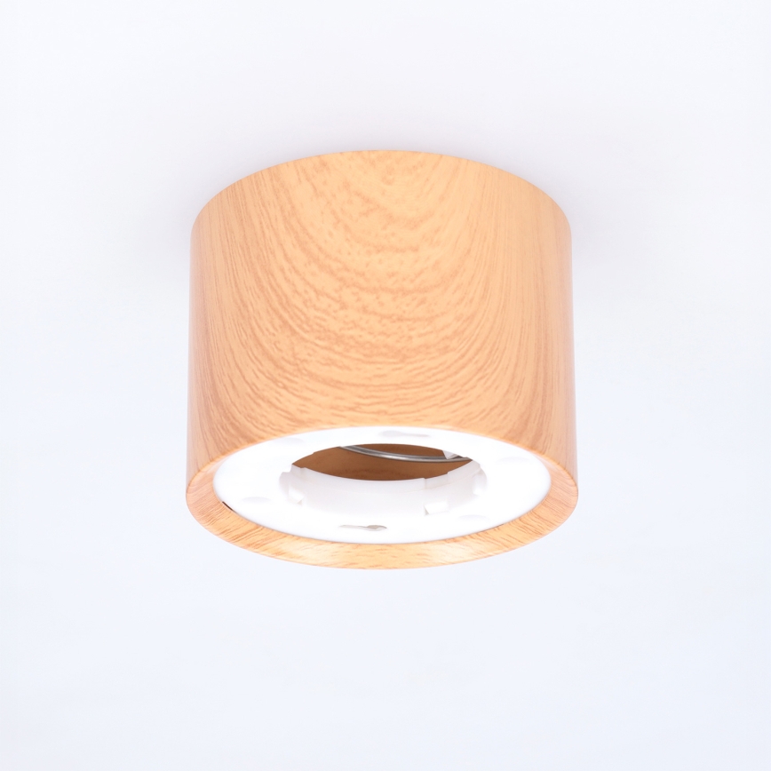 BRILAGI - Σποτ φωτιστικό SMOOTH 1xGX53/15W/230V 60x82 mm σε απόχρωση δρυός