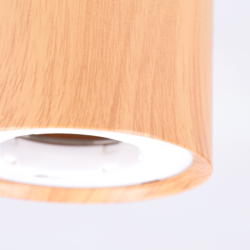 BRILAGI - Σποτ φωτιστικό SMOOTH 1xGX53/15W/230V 60x82 mm σε απόχρωση δρυός