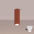 BRILAGI - Σποτ LED CRESTO 1xGU10/10W/230V 20 cm πορτοκαλί