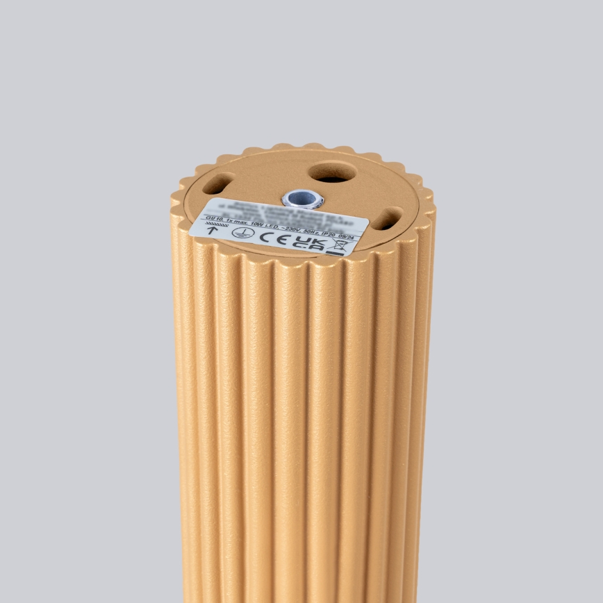 Brilagi - Σποτ LED CRESTO 1xGU10/10W/230V 20 cm χρυσό