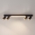 Brilagi - Σποτ LED SELE 4xGU10/30W/230V + LED/20W μαύρο