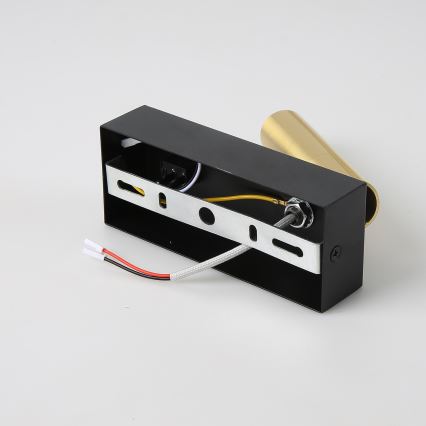 Brilagi - Σποτ LED τοίχου MAYA 1xG9/7W/230V μαύρο/χρυσό