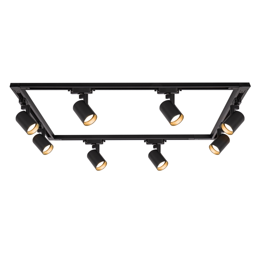 Brilagi - Σποτ σε σύστημα ράγας HUSKY 8xGU10/10W/230V μαύρο