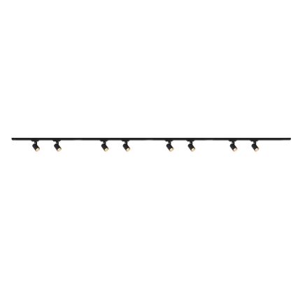 Brilagi - Σποτ σε σύστημα ράγας HUSKY 8xGU10/10W/230V μαύρο