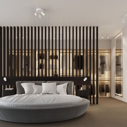 Brilagi - Σποτ τοίχου CRESTO 1xGU10/10W/230V λευκό