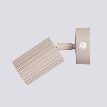 Brilagi - Σποτ τοίχου CRESTO 1xGU10/10W/230V taupe