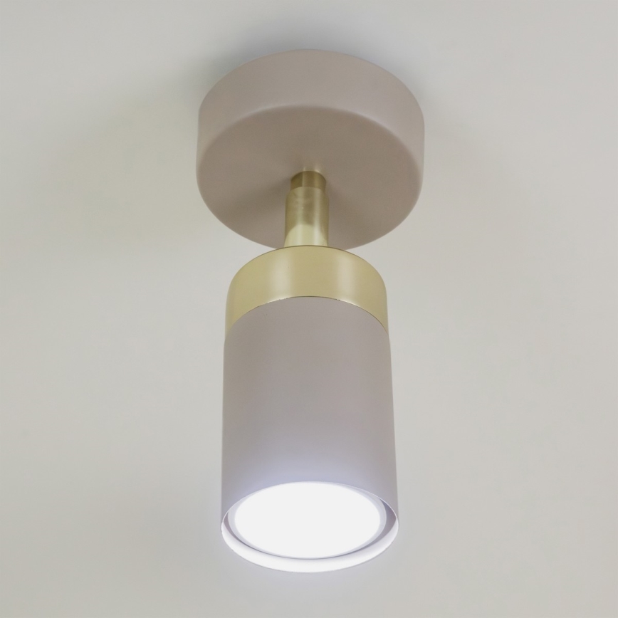 Brilagi - Σποτ τοίχου POKER 1xGU10/25W/230V μπεζ/χρυσό